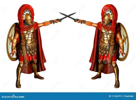 Fighting gladiators stock image. Image of greece, greek - 11146797