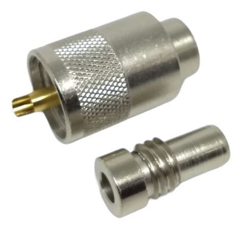 Conector Para Px Vhf Uhf Macho Pl 259 P Cabo Rg 58 213 MercadoLivre