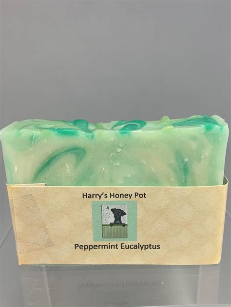 Peppermint Eucalyptus Soap Harrys Honey Pot