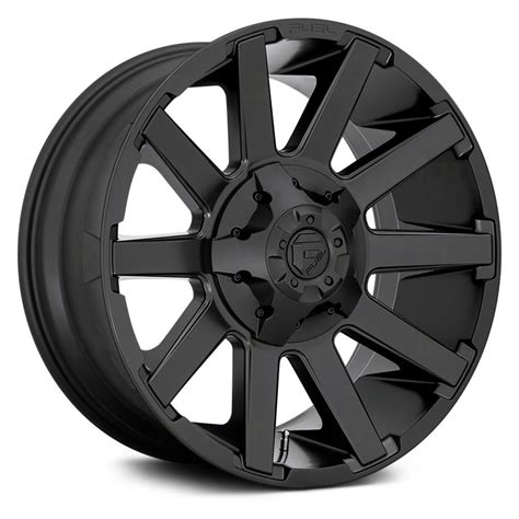 Fuel® D437 Contra 1pc Wheels Matte Black Rims