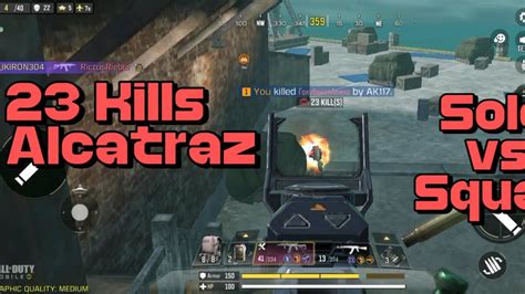 Kills Solo Vs Squad Alcatraz Tournament Full Gameplay Call Of Duty