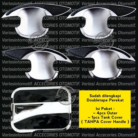 Jual Cover Handle Outer Dan Tank Cover Calya Sigra TRD Sportivo