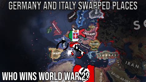 What If Germany And Italy Swapped Places Hoi Timelapse Youtube