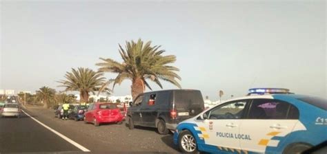 Un Herido Leve En Un Accidente M Ltiple Con Cuatro Veh Culos Implicados