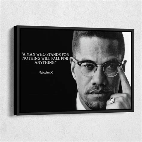 Malcolm X Photo Frame Etsy