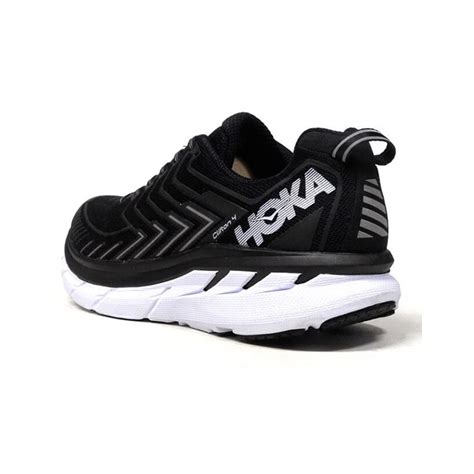 Hoka One One Clifton 4 Ss18 Black Color Mens Shoes 365rider