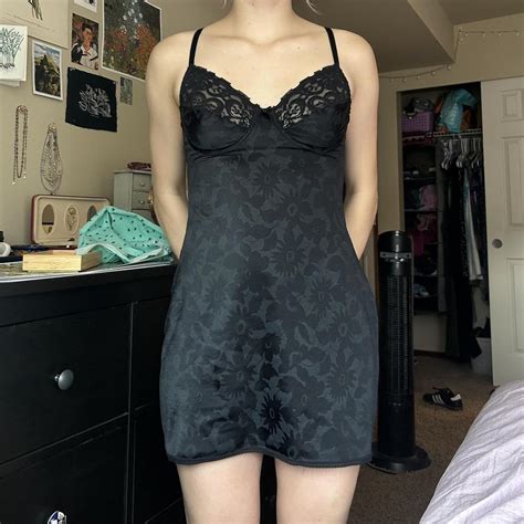 Vintage Lingerie Dress Labeled Size 36B In The Depop
