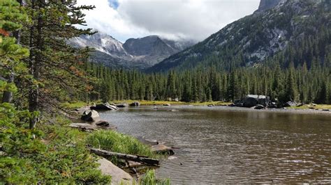 Jewel Lake Glacier Gorge Trailhead Rocky Mountain National Park