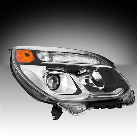 For Chevy Equinox Chrome Halogen Chevrolet Headlight