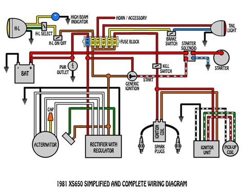 1978 Yamaha Xs650 Wiring Diagram