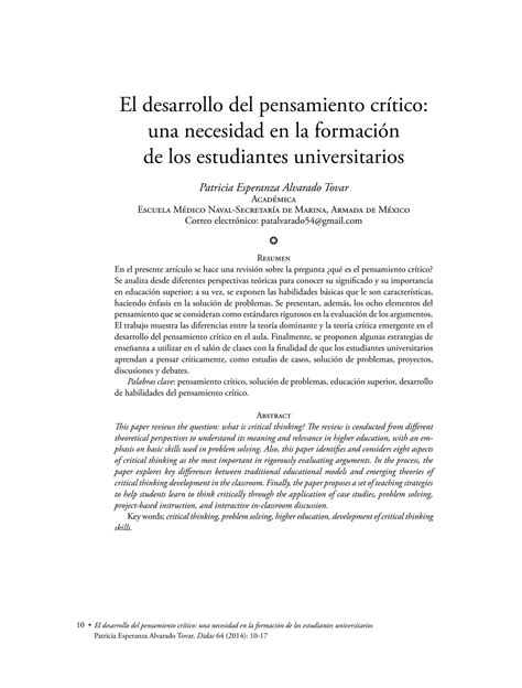 Solution Recurso El Desarrollo Del Pensamiento Cr Tico Studypool