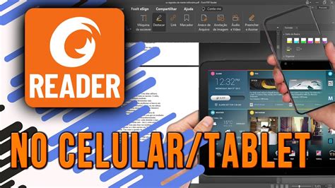 Como Usar O Foxit Reader Pdf Atraves Do Celular Tablet Youtube