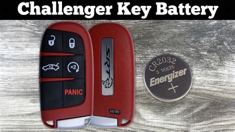 How To Replace Dodge Challenger Remote Key Fob Battery 2015 2023