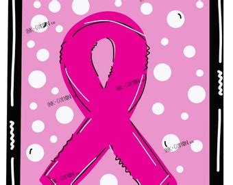 Metastatic Breast Cancer Ribbon Hope Cure Warrior Brave Digital