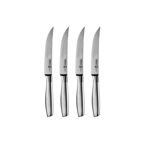 Avanta 4 Piece Stainless Fine Edge Steel Steak Knife Set