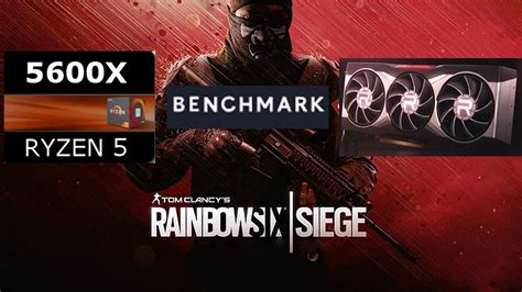 Rainbow Six Siege Benchmark Ryzen 5 5600X RX 6800 VULKAN 1080P