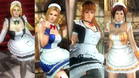 Dead Or Alive 5 Last Round Maid Costume Set Deku Deals