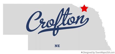 Map of Crofton, NE, Nebraska