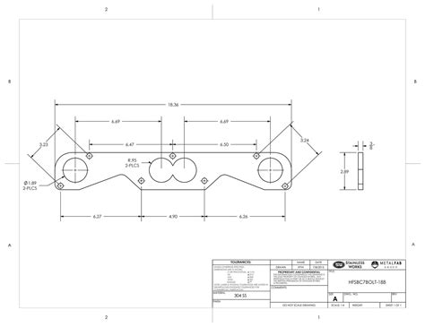 Small Block Chevy Stahl 7 Bolt Header Flange