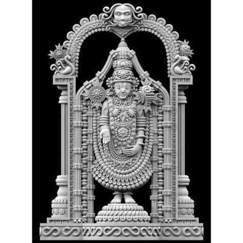 Silver Teak Wood Sri Venkateswara Swamy Wooden Statue at Rs 30000 in ...