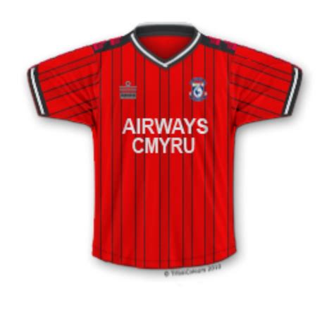 Cardiff City 1986 87 Away Kit