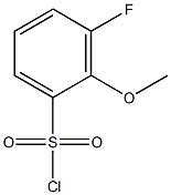 CAS 1049729 85 2 3 Fluoro 2 Methoxy Benzenesulfonyl Chloride Chemsrc