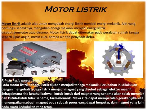 Pada Sepeda Motor Terdapat Komponen Yang Mampu Merubah Gerak Putar Menjadi Energi Listrik Yaitu