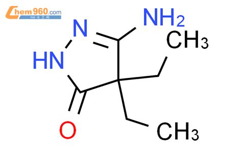 9ci 5 氨基 4 4 二乙基 2 4 二氢 3H 吡唑 3 酮CAS号412301 33 8 960化工网