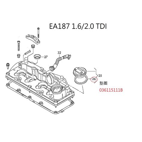 Audi Vw Skoda 機油蓋 廢氣回收 橡膠矽膠 防漏緊固墊圈 蝦皮購物