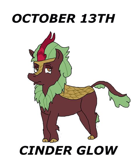 Draw An Mlp Character 287 Of 366 Cinder Glow By Eunos On Deviantart