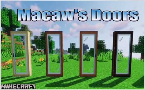 Macaw S Doors Mod Minecraft MC Wiki