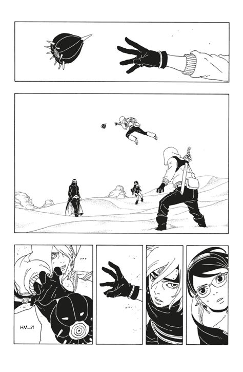 Scan Boruto Chapitre 98 : BLUE VORTEX 18 « Si tu veux parler dans ton