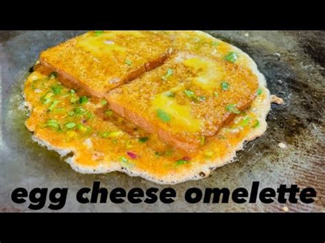 Egg Cheese Omelette Recipe Spicy Cheesy Bread Omelette Recipe