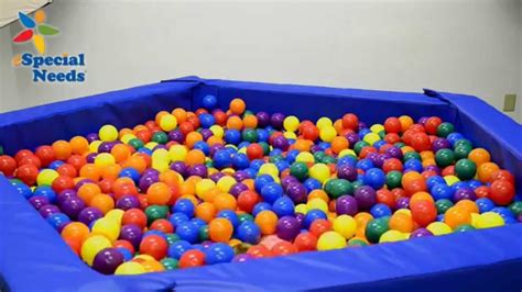 Budget Ball Pits from eSpecial Needs | Ball pit, Sensory room, Therapy room