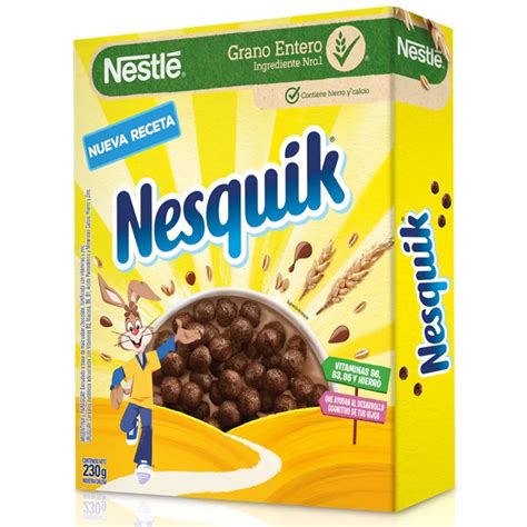 Nesquik Cereales 230gr Nestle Bolitas Chocolate Pack X20 20u 01mercado