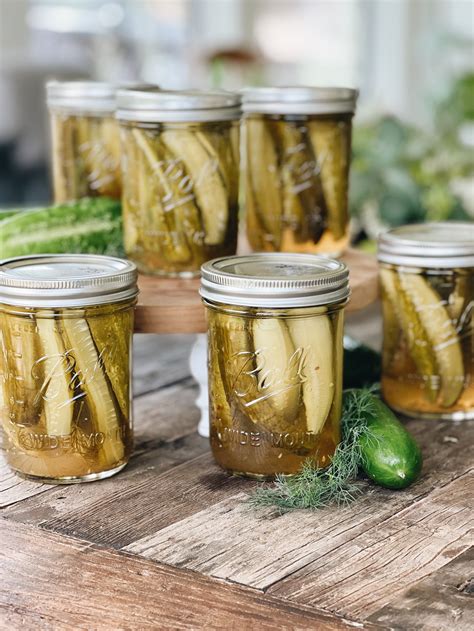 Reduced Salt Dill Pickle Recipe For Canning Azure Farm