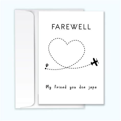 Farewell cards F108 - Personalized Greeting Cards and Gifts in Lagos ...