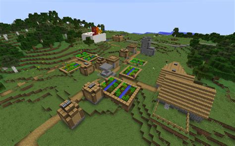 how to make a villager city in minecraft