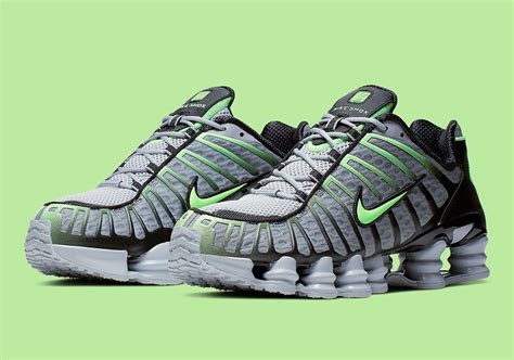 Nike Shox TL Wolf Grey Lime Blast AV3595-005 Release Info | SneakerNews.com