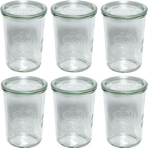 WECK Sturzglas 850ml 6er Pack Bei bücher de bestellen