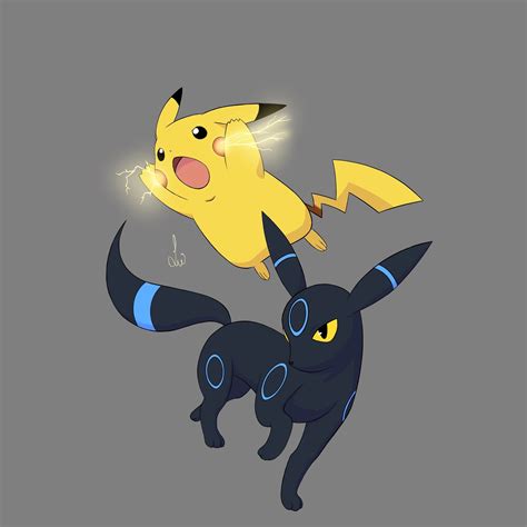 Artstation Pikachu And Umbreon