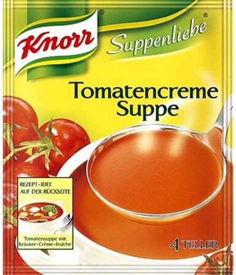 Knorr Sl Tomato Cream Soup Tomatencreme Suppe 1 Pc Vegetable Soups Grocery