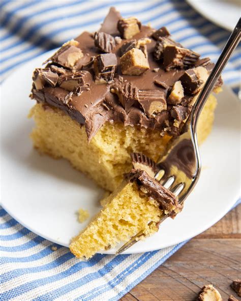 Easy Peanut Butter Cake With A Cake Mix Like Mother Like Daughter