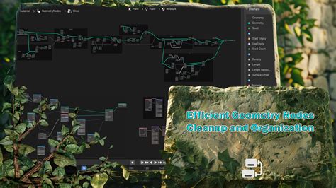 Artstation Blender 4 Geometry Nodes Workshop Jungle Vines Tutorials