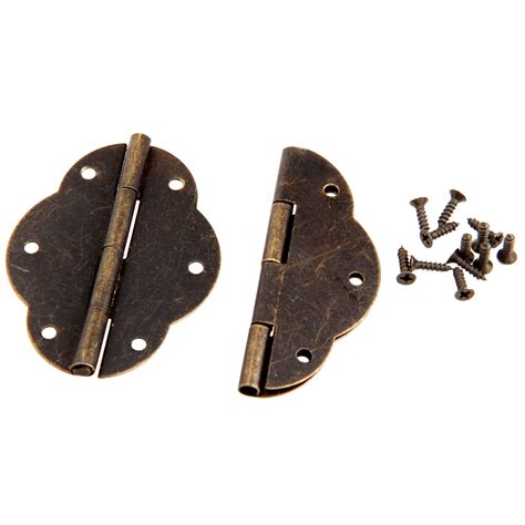 Pcs Antique Bronze Cabinet Hinges Door Butt Hinge Furniture