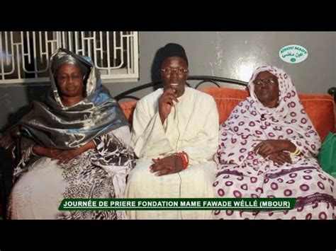 Journ E De Pri Re Et L Appel De La Fondation Mame Fawade Welle De Mbour