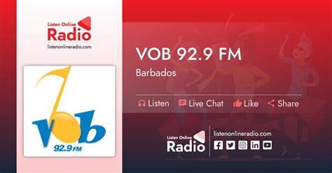 VOB 92.9 FM - Barbados | Listen Online Radio