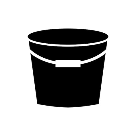 Premium Vector Bucket Icon Vector