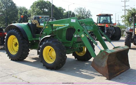 2005 John Deere 6420 Mfwd Tractor With Loader In Olathe Ks Item A2009 Sold Purple Wave