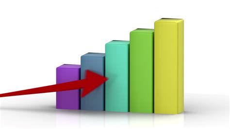 3D Graph Rising Data Chart In Perspective Stock Footage Video 2194396 | Shutterstock